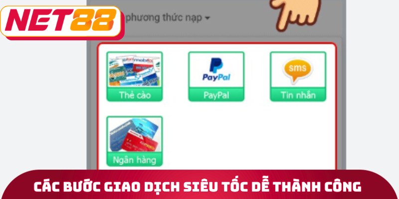Các bước giao dịch siêu tốc giúp tân binh dễ thành công